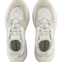 Armani Exchange - Women Woven Sneaker - Wit