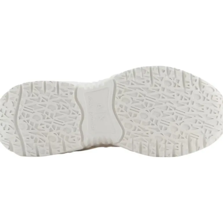 Armani Exchange - Women Woven Sneaker - Wit