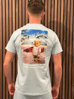 Baron Filou - T-shirt en Short - Lichtblauw (2 losse items!)