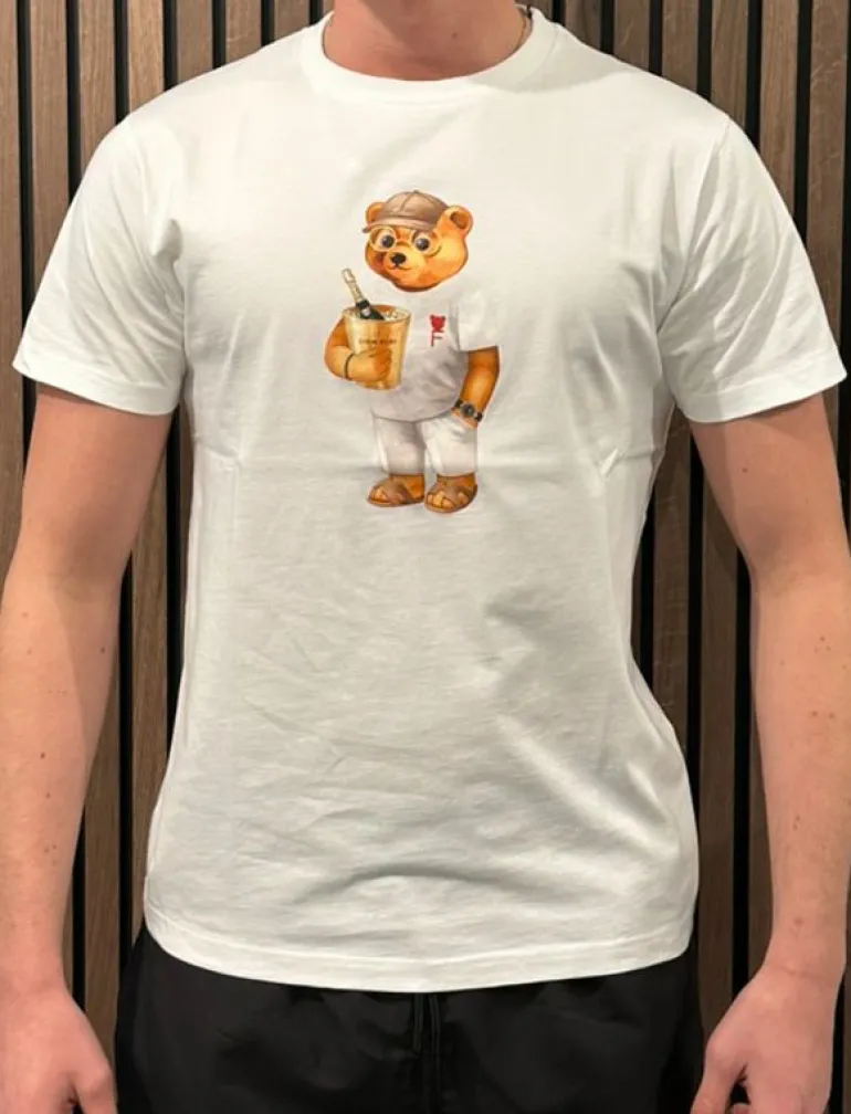 Baron Filou - T-shirt en Short - Wit/Zwart (2 losse items!)