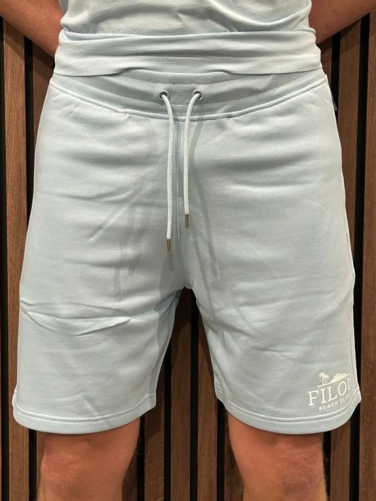 Baron Filou - T-shirt en Short - Lichtblauw (2 losse items!)
