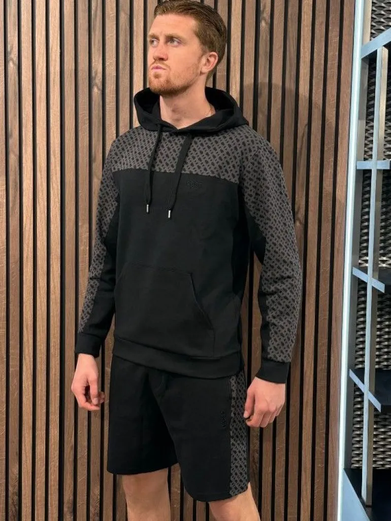 Boss - Luke Hoodie - Zwart