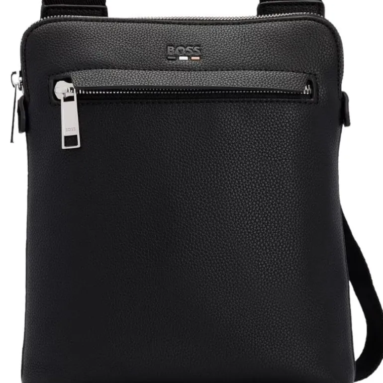 Boss - Ray_S zip env Crossbody - Zwart