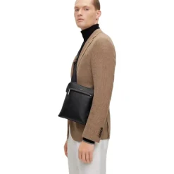 Boss - Ray_S zip env Crossbody - Zwart