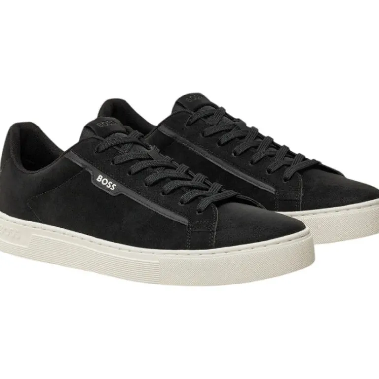 Boss - Rhys_Tenn Sneakers - Zwart