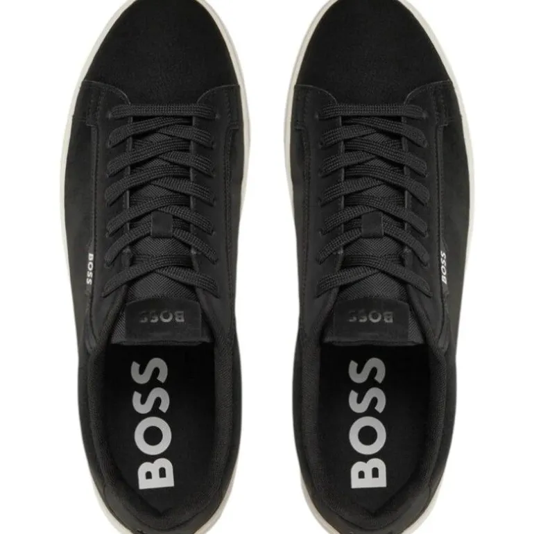 Boss - Rhys_Tenn Sneakers - Zwart