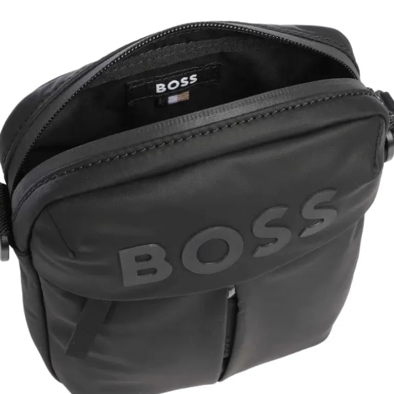 Boss - Stormy_NS_Zip Crossbody - Zwart