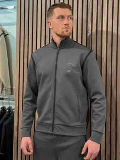 Boss - Tape Joggingpak - Grijs (2 LOSSE ITEMS!)
