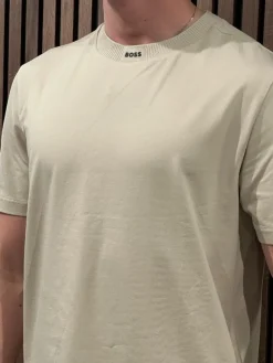 Boss - Tee Rib - Beige