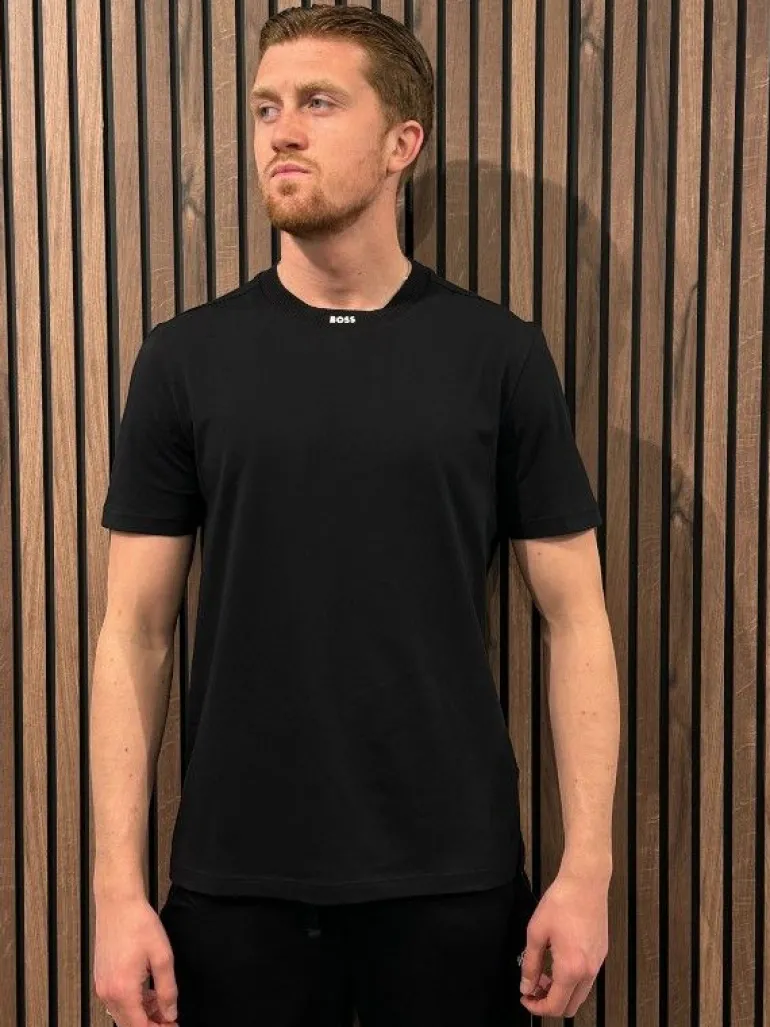 Boss - Tee Rib - Zwart