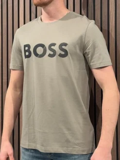Boss - Tee Tape Logo - Beige