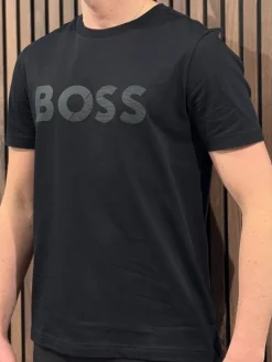 Boss - Tee Tape Logo - Zwart