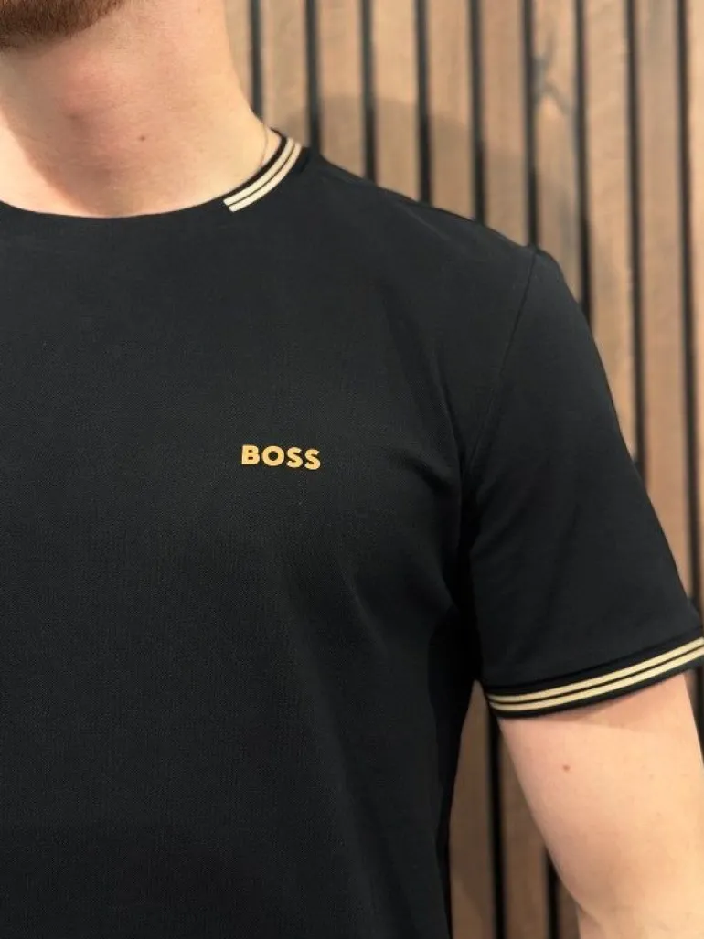 Boss - T-shirt heren - Zwart