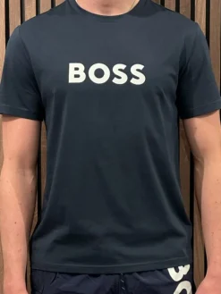 Boss - T-shirt RN - Donkerblauw