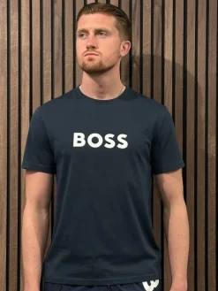 Boss - T-shirt RN - Donkerblauw