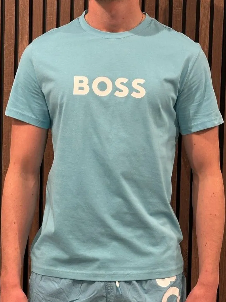 Boss - T-shirt RN - Lichtblauw