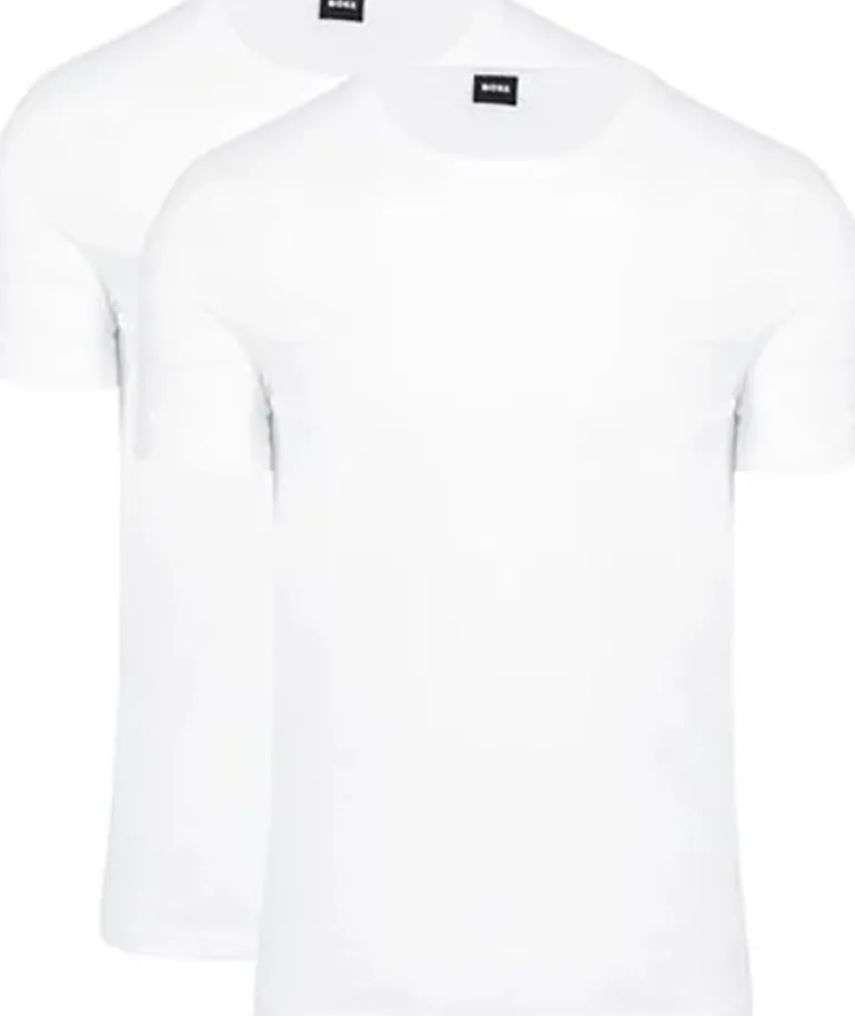 Boss - T-shirt Rn 2 Pack Modern - Wit