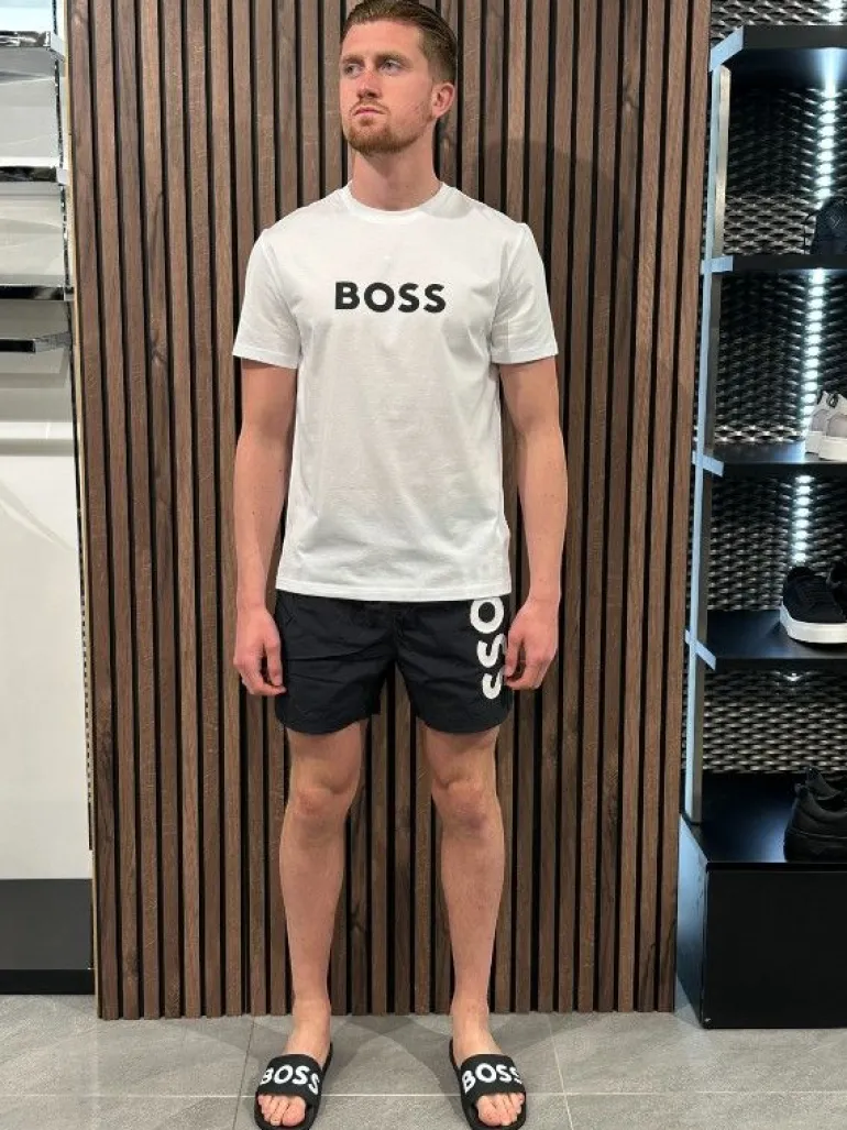 Boss - T-shirt RN - Wit
