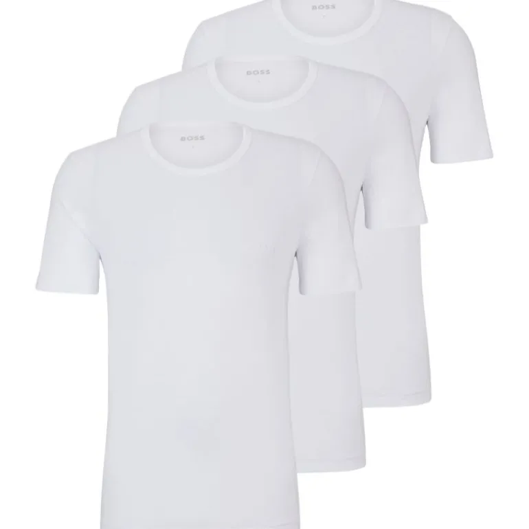 Boss - T-shirt Rn 3P Classic - Wit