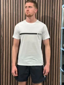 Boss - T-shirt RN Slim Fit - Wit