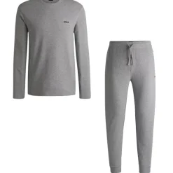 Boss - Waffle Lounge Set (2 losse items!) - Grijs