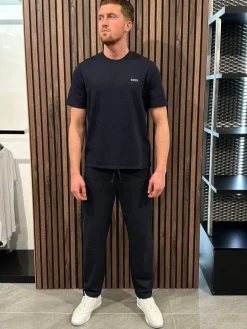 Boss - Waffle Pants - Blauw