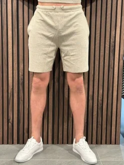 Boss - Waffle Shorts - Beige