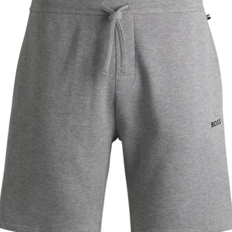 Boss - Waffle Shorts - Grijs
