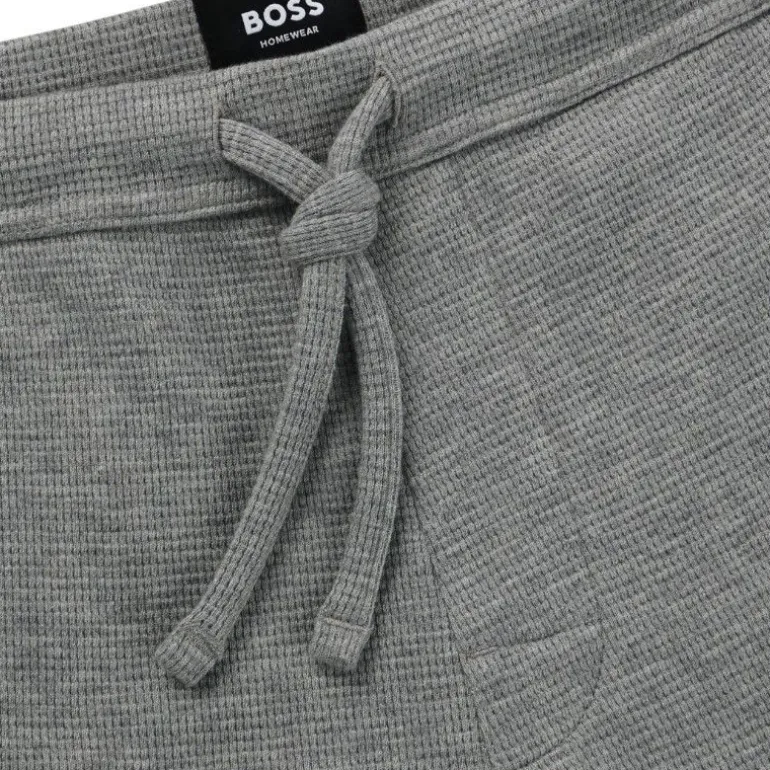 Boss - Waffle Shorts - Grijs