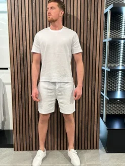Boss - Waffle Shorts - Wit