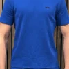 Boss - Waffle T-Shirt - Blauw
