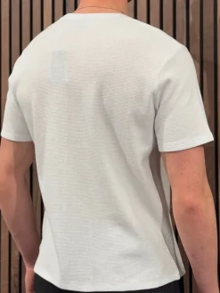 Boss - Waffle T-Shirt - Wit