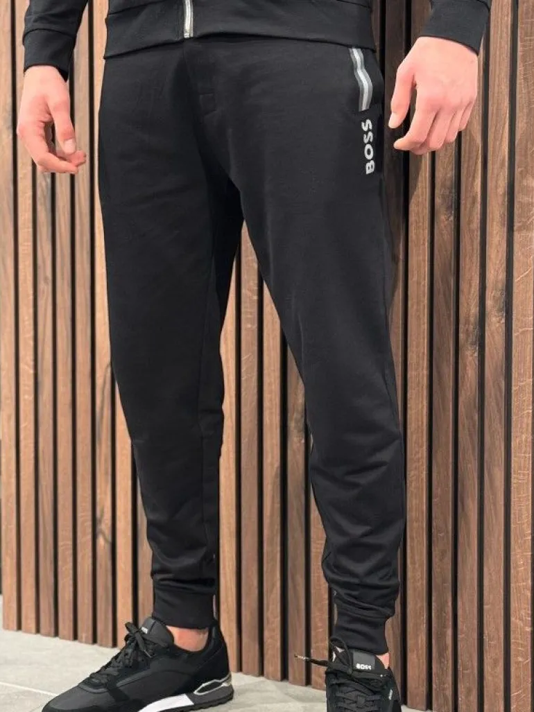 Boss- Authentic Joggingpak - Zwart (2 LOSSE ITEMS!)
