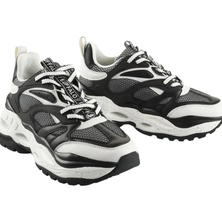 Buffalo - Triplet M Sneakers - Zwart