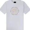 Cruyff Classics - C-Lion Geo Tee - Wit
