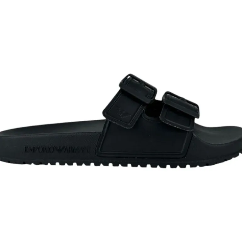 Emporio Armani - Slippers - Zwart