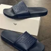 Emporio Armani - Slippers - Blauw