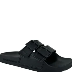 Emporio Armani - Slippers - Zwart