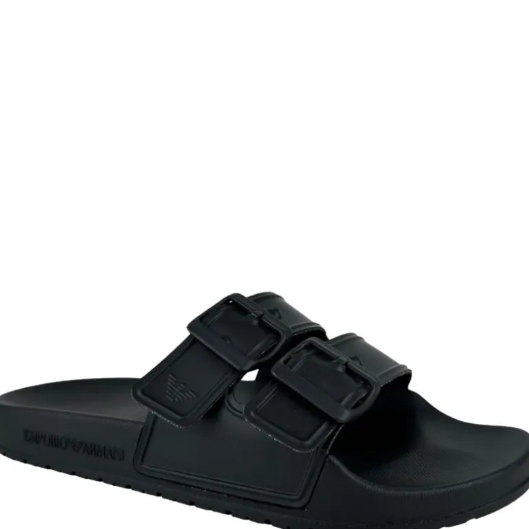 Emporio Armani - Slippers - Zwart
