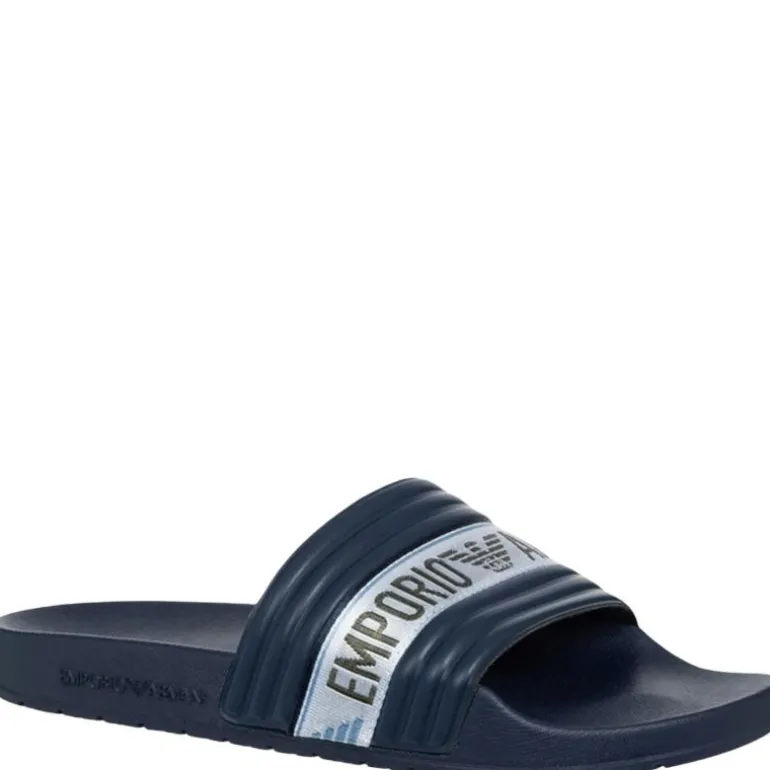 Emporio Armani - Slippers - Blauw