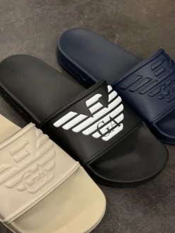Emporio Armani - Slippers - Blauw