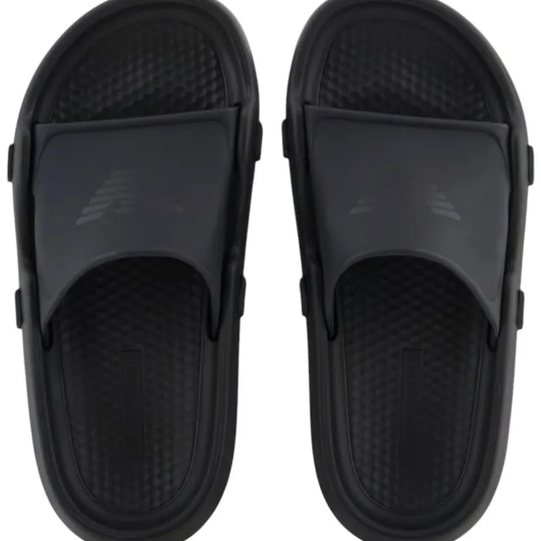 Emporio Armani - Slippers - Zwart