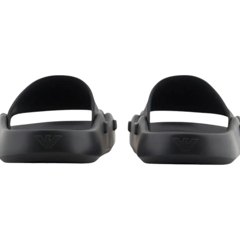 Emporio Armani - Slippers - Zwart