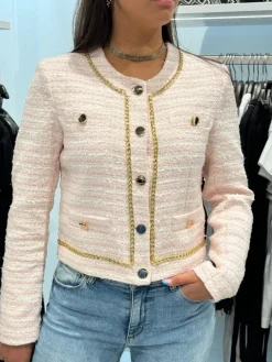 Fracomina - Chanel Jacket - Roze