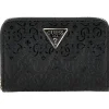 Guess - Adelard Slg Medium Zip Around - Zwart