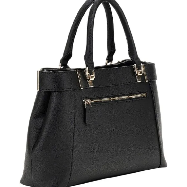 Guess - Anadela 3 Comp Satchel - Zwart