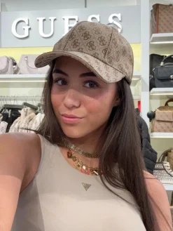 Guess - Baseball Cap - Beige