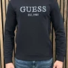 Guess - Beau Cn Sweatshirt - Blauw