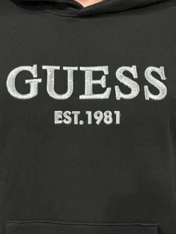 Guess - Beau Hoodie Sweatshirt - Zwart