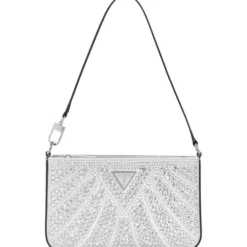 Guess - Beauvoir Mini Top Zip - Zilver